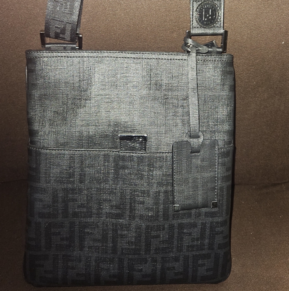 Fendi  Black Designer Crossbody Bag